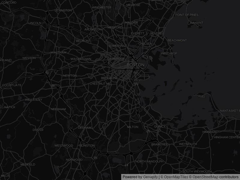Map of recent public-records changes across Boston