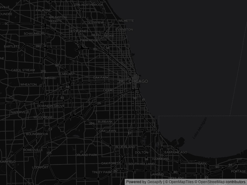 Map of recent public-records changes across Chicago