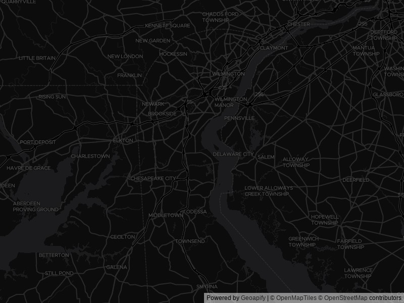 Map of recent public-records changes across Wilmington