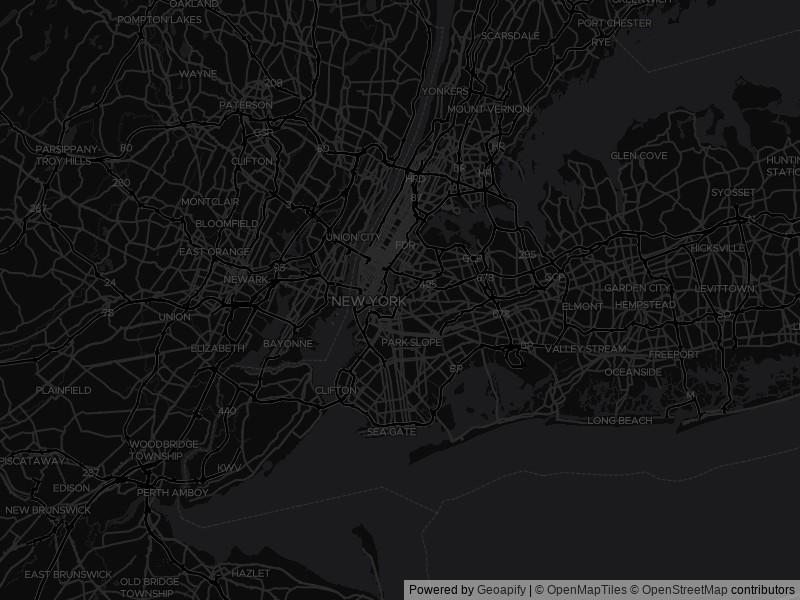 Map of recent public-records changes across New York City