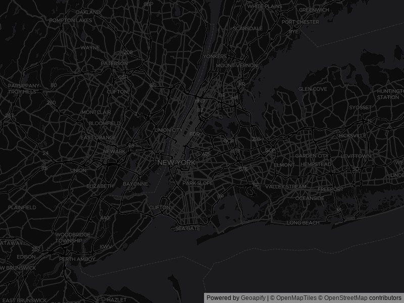 Map of recent public-records changes across New York City