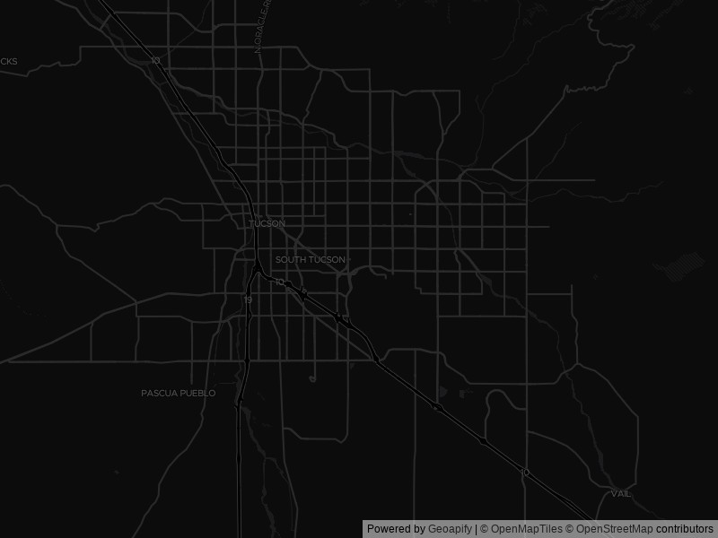 Map of recent public-records changes across Tucson