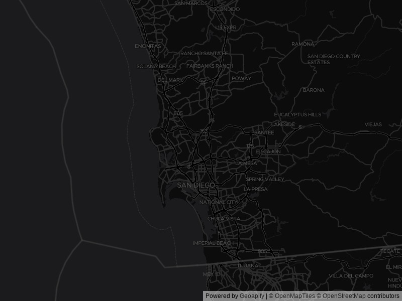 Map of recent public-records changes across San Diego