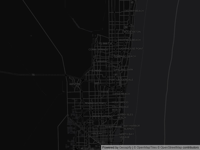 Map of recent public-records changes across Fort Lauderdale