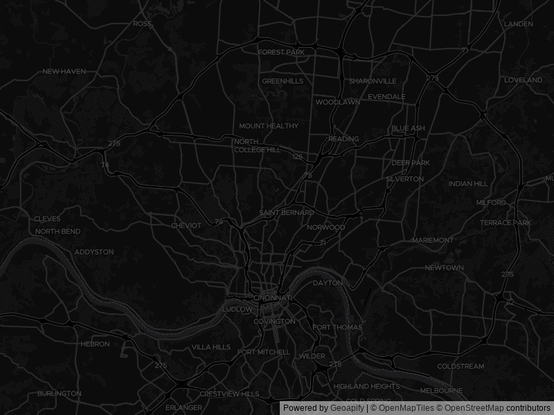 Map of recent public-records changes across Cincinnati