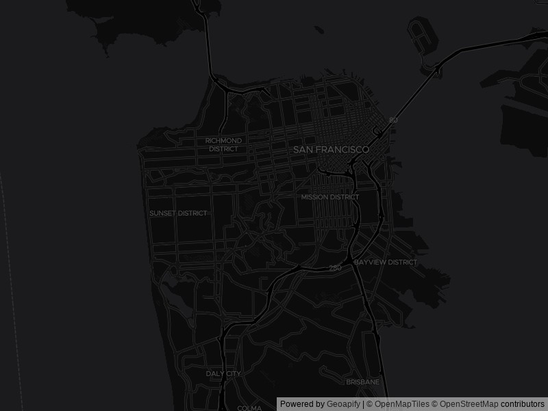 Map of recent public-records changes across San Francisco