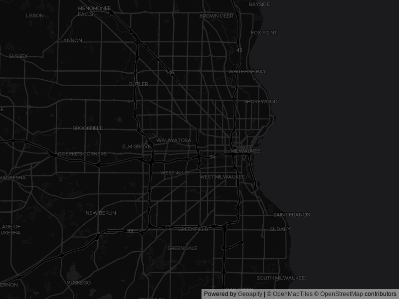 Map of recent public-records changes across Milwaukee