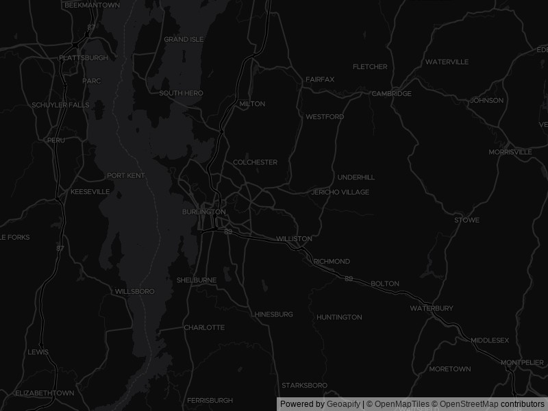 Map of recent public-records changes across Burlington