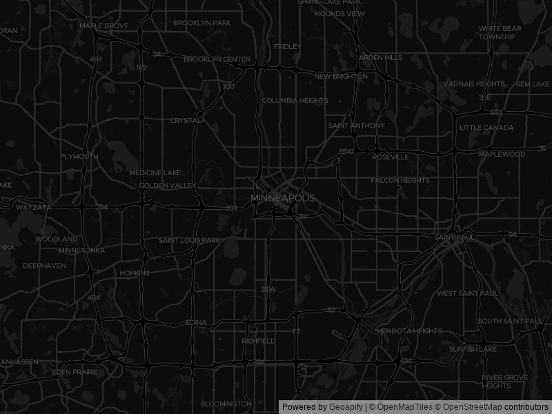 Map of recent public-records changes across Minneapolis