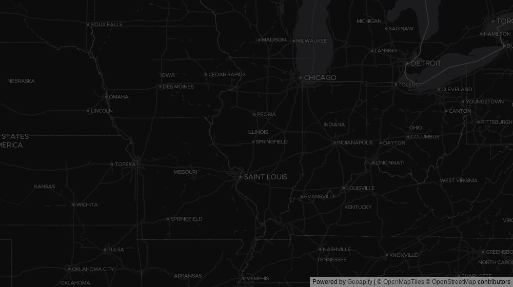 Map of the 1 Illinois city DeltaVisor tracks