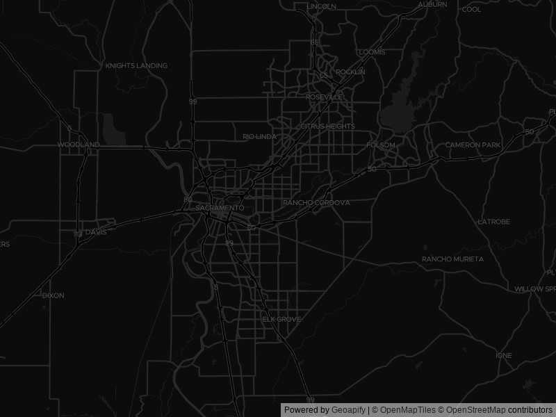 Map of recent public-records changes across Sacramento